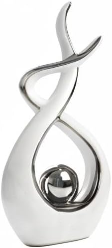 Norrclp Modern Abstract Art Ceramic Statue | Decorative Table Centerpiece for Living Room, Dining Room & Office