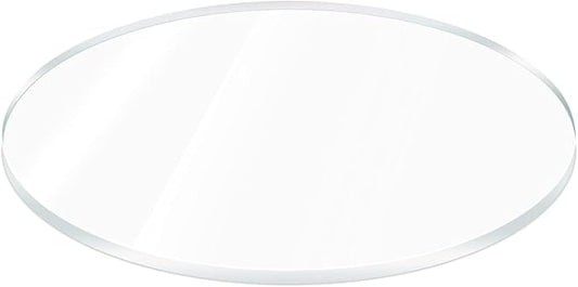 Marketing Holders Clear Acrylic Sheet 13" DIY Tile for Cake Bases and Wedding Decor Table Centerpiece See Through 0.118" Thick