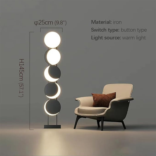 Nordic Modern Floor Lamp Fashion Luxury Family Iiving Room Bedroom Study Villa Hotel LED Creativity Decorative Standing Light (Style 58)