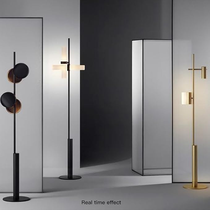 Nordic Modern Floor Lamp Fashion Luxury Family Iiving Room Bedroom Study Villa Hotel LED Creativity Decorative Standing Light (Style 40)