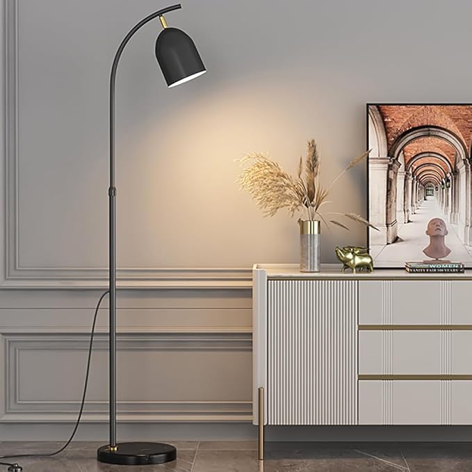 Nordic Modern Floor Lamp Fashion Luxury Family Iiving Room Bedroom Study Villa Hotel LED Creativity Decorative Standing Light (Style 3)