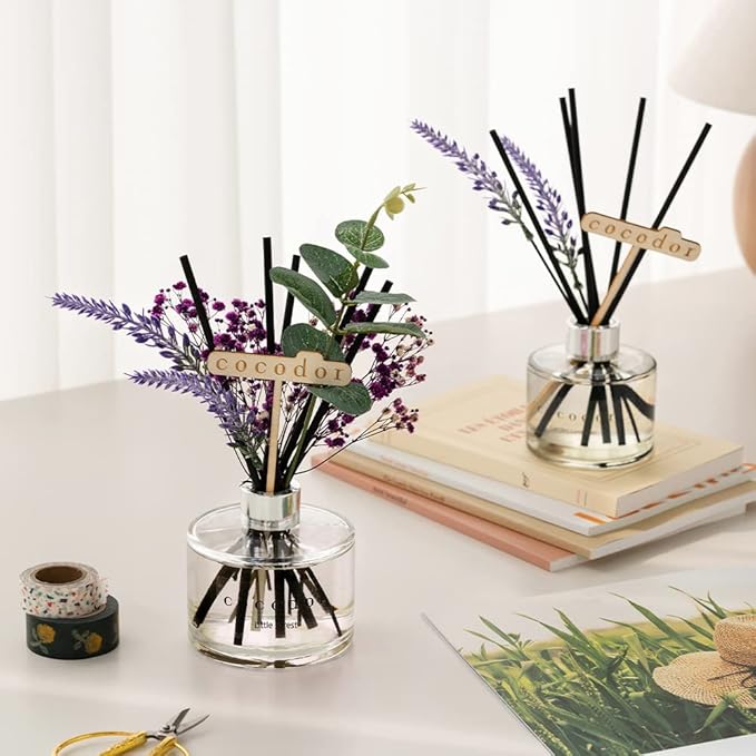 Cocodor Black Cherry Reed Diffuser – 6.7oz | Sweet & Mysterious Home Fragrance