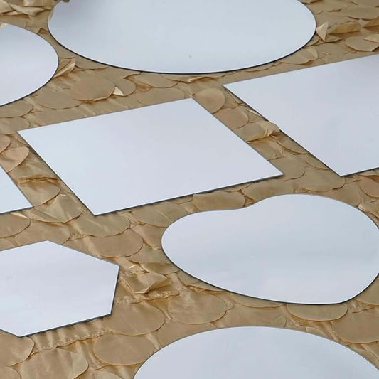 Efavormart 4 Pack 12" Oval Glass Mirror