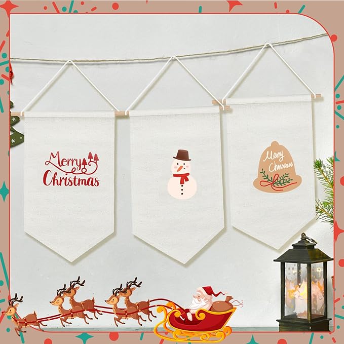 Boao 4 Pcs Boho Room Decor Hanging Decorations Pin Banner Wall Display Banners Elementary Wall Art Banner Welcome to Teacher Gift(Beige,20.9 x 11.8 Inches,Classic)