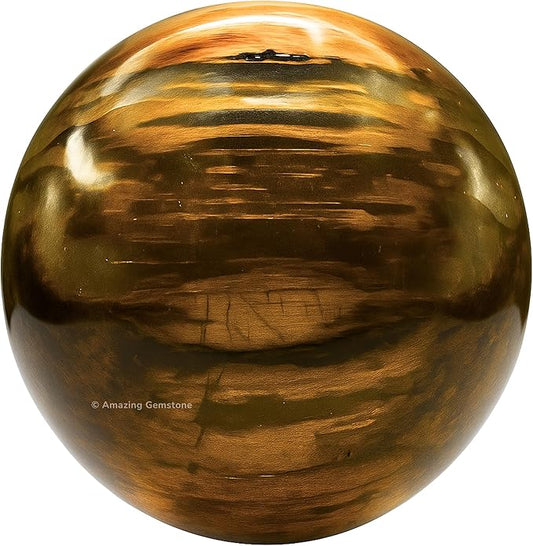 Amazing Gemstone Nellite Crystal Ball with Stand - 1.5" Inches Crystal Sphere Meditation Balls for Witchcraft and Decorative Balls