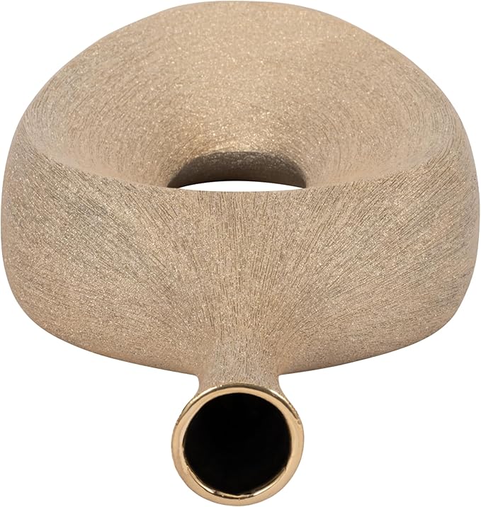 Sagebrook Home Ceramic Vase - Bring Elegance to Your Space with Unique Decor
