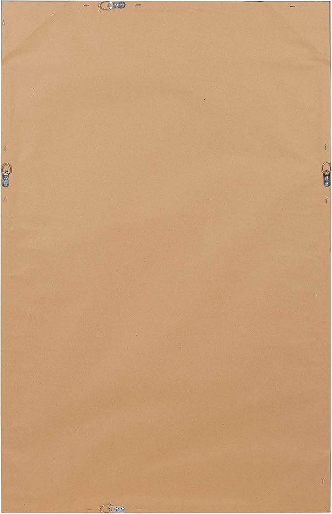 Kate and Laurel Calter Framed Linen Fabric Pinboard, 25.5 x 41.5, Gold