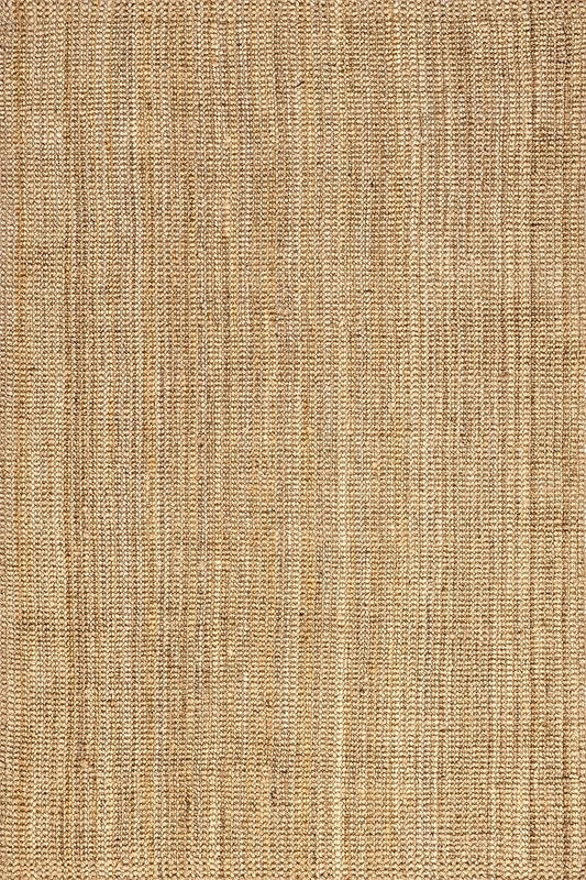 Nuloom Ashli Hand Woven, Natural, 9'6" x 13'6", Farmhouse, Jute, Soft and Textured, High Traffic, Stain Resistant, Easy Clean, Durable Area Rug for Bedroom, Living Room, Dining, Den, Foyer, Entryway