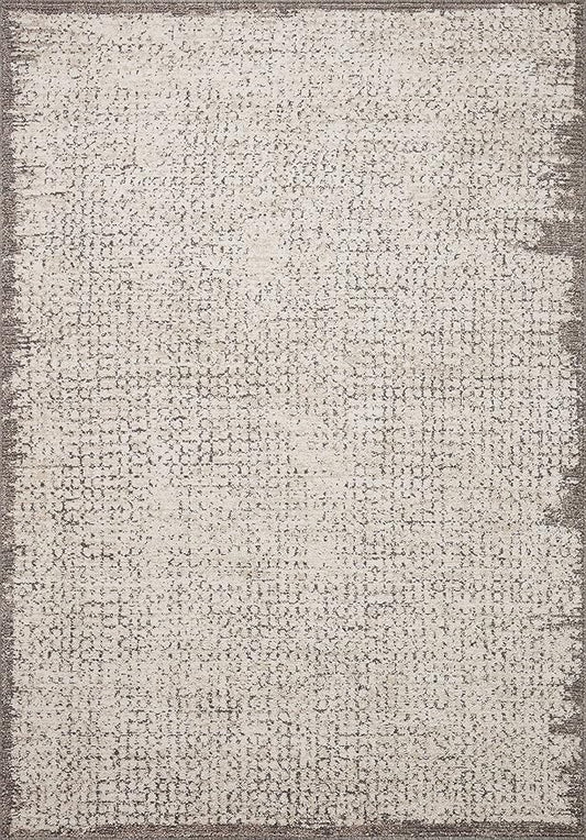 Loloi Darby Collection DAR-04 Ivory/Stone 2'-7" x 12'-0" Runner Rug