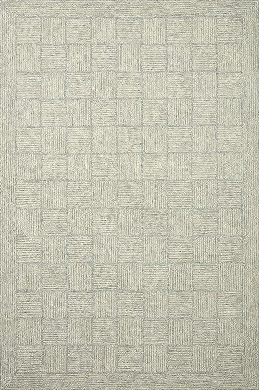 Loloi Chris Loves Julia Francis Collection FRA-03 Silver/Sky 11'-6" x 15' Area Rug