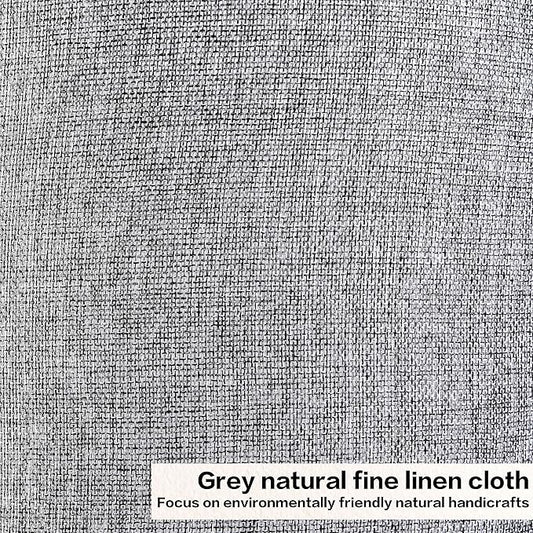 Gray Drum Lamp Shades Medium 13" Top x 13" Bottom x 10" High (Spider) Traditional Lampshades for Table Lamp & Bedside Lamp - Assembly Required - Modern Lamp Shade By GO&SO
