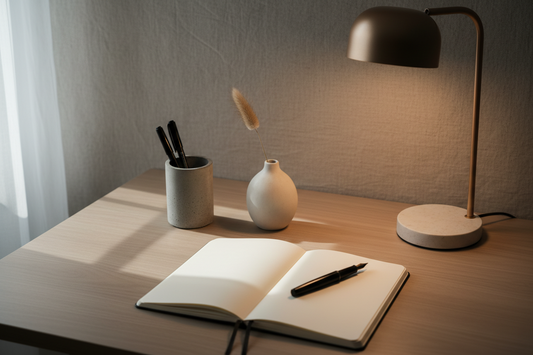 How to Set Up a Minimalist Study Desk for Back to School