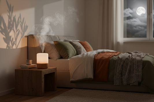 Sensory Sanctuary: Layering Scent and Shadow for Relaxation