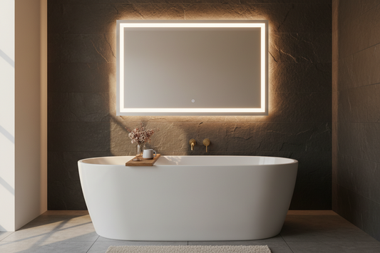 Elevate Your Sunday Sanctuary: Minimalist Rituals with LED Mirrors and Preserved Flowers