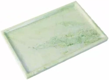 Real Luxurious Natural Marble Vanity Tray Genuine Marble Storage Tray for Home Decor Stone Tray for Bathroom/Kitchen/Vanity/Dresser,Plate Holder for Tissues, Candles, Towel