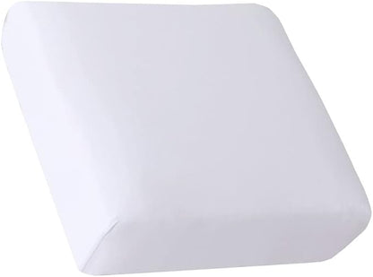 HOOBUY Waterproof Couch Cushion Cover 1pc Stretch Sofa Slipcovers Furniture Protector with Elastic Suitable for Armchair, Loveseat,3&4 Seater Sofa (1, White)