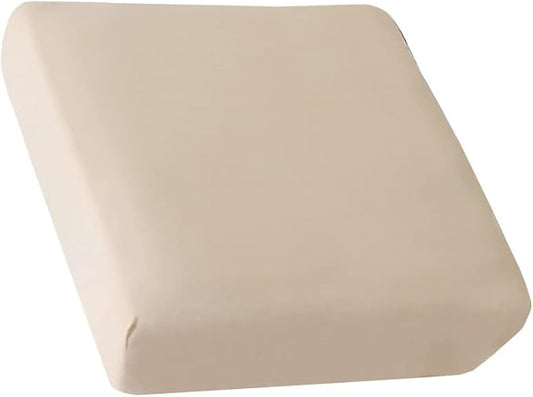 HOOBUY Waterproof Couch Cushion Cover 1pc Stretch Sofa Slipcovers Furniture Protector with Elastic Suitable for Armchair, Loveseat,3&4 Seater Sofa (1, Beige)