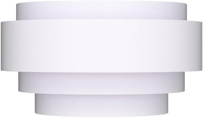 LightInTheBox Modern Wall Sconce Set of 2 Indoor Wall Light Fixture Half Moon Metal Wall Lamp White for Stair Hallway Home Theatre Bedroom (2PCS)