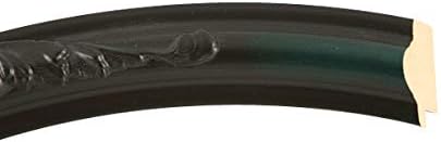 OVALCREST Round Beveled Wall Mirror for Home Decor - Florence Style - Hunter Green - 28x28 Outside Dimensions