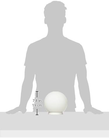 Modern Home LED Glowing Sphere w/Infrared Remote Control (8 inch)