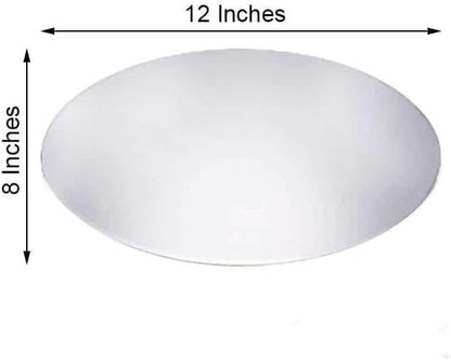 Efavormart 4 Pack 12" Oval Glass Mirror