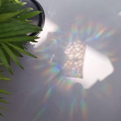 Olicard Suncatcher Sticker Indoor Rainbow Prism Film for Bedroom Decoration, Anti-Collision Window Decals for Bird Strikes, Sun Catchers, Rainbow Maker for Home Decor