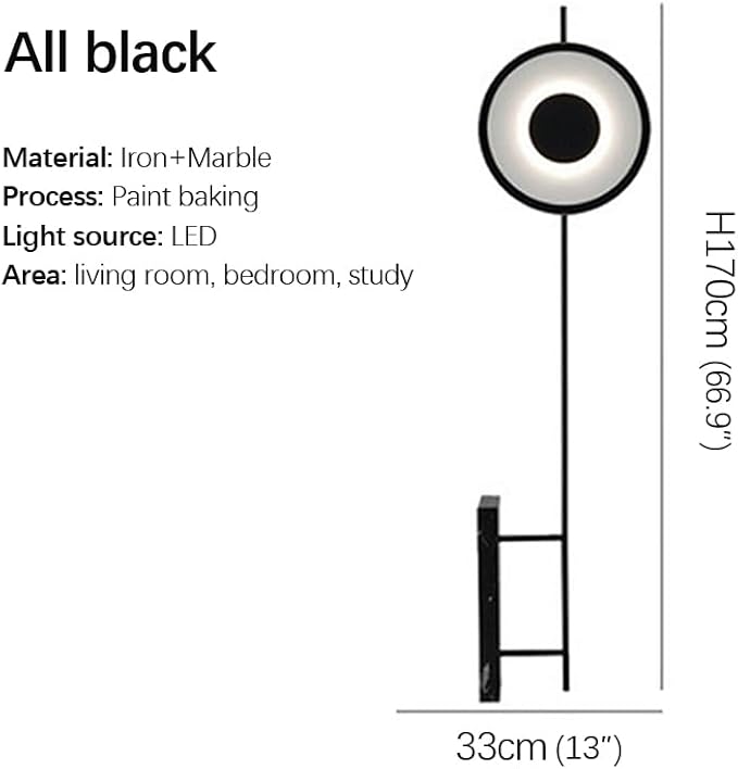 Nordic Modern Floor Lamp Fashion Luxury Family Iiving Room Bedroom Study Villa Hotel LED Creativity Decorative Standing Light (Style 65)