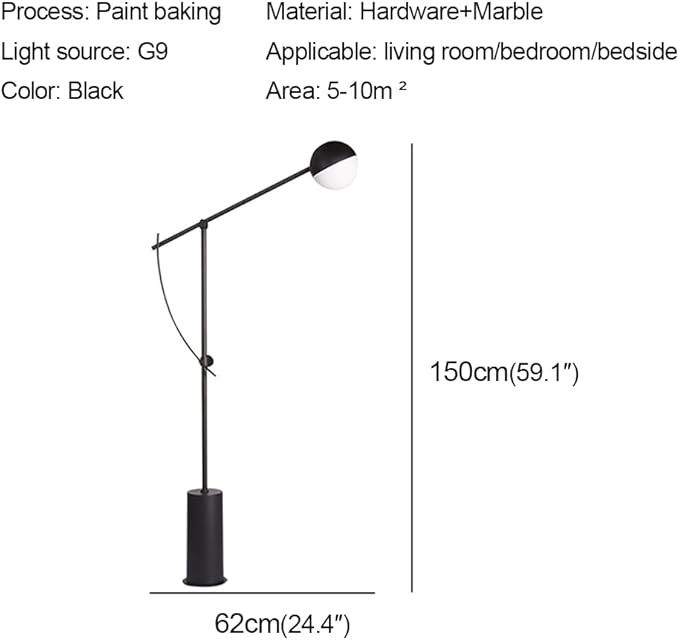 Nordic Modern Floor Lamp Fashion Luxury Family Iiving Room Bedroom Study Villa Hotel LED Creativity Decorative Standing Light (Style 34)