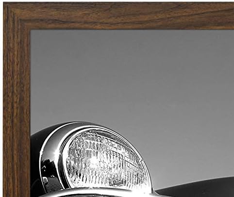 Americanflat 18x24 Poster Frame with Polished Plexiglass - Wide Picture Frames Made of Engineered Wood for Vertical or Horizontal Wall Display - Epic Collection - Mahogany