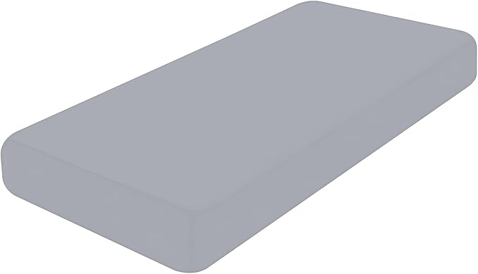 Smiry Printed Couch Cushion Covers, Stretch Soft Couch Covers for Sofa, Washable Non-Slip Sofa Slipcover Furniture Protector for Indoor and Outdoor (Large, Grey)