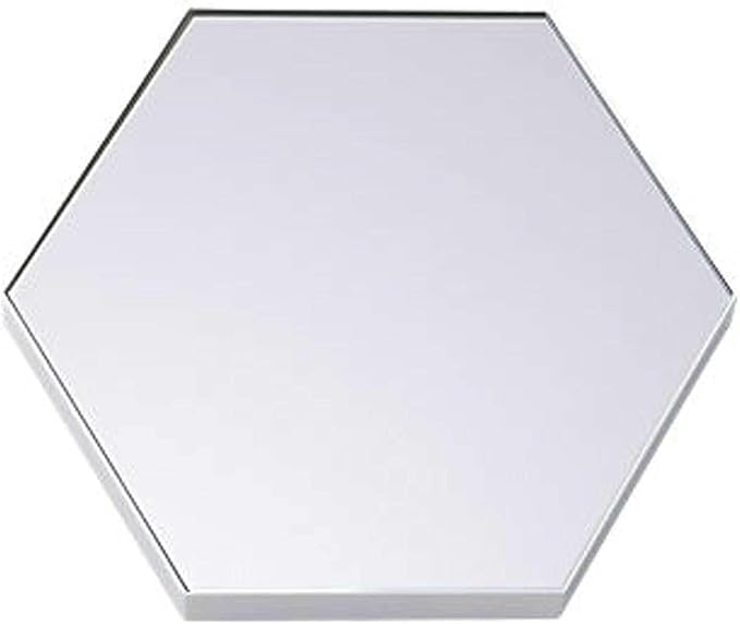 Efavormart 8" Hexagon Glass Mirror Wedding Party Table Decorations Centerpieces - 6 PCS
