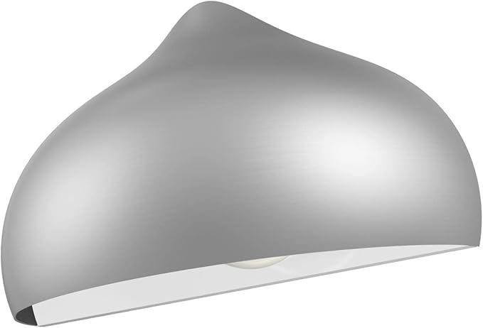 Livex Lighting, 40987-91, Amador, Half Moon Sconce, Brushed Nickel