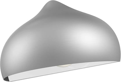 Livex Lighting, 40987-91, Amador, Half Moon Sconce, Brushed Nickel