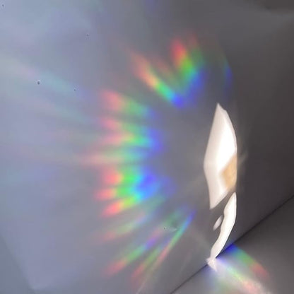 Olicard Rainbow Prism Suncatcher Sticker - Indoor Decoration, Anti-Collision Bird Strike Protection, Sun Catcher Decals for Home