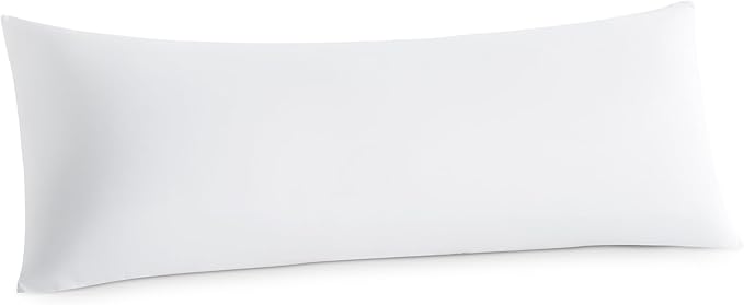 Oubonun 14 x 36 Throw Pillow Inserts - Soft, Plush & Decorative Down Alternative Pillows for Couch Sofa Bed, Machine Washable - White, Pack of 4