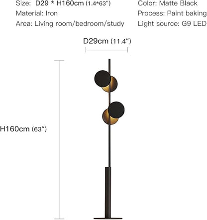Nordic Modern Floor Lamp Fashion Luxury Family Iiving Room Bedroom Study Villa Hotel LED Creativity Decorative Standing Light (Style 40)