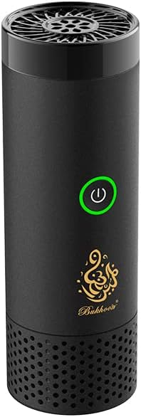 LaPHing House Burner Portable Incense Holder Arabic Electric USB Power Chargeble(Bkack)