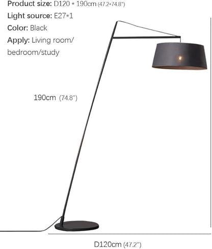 Nordic Modern Floor Lamp Fashion Luxury Family Iiving Room Bedroom Study Villa Hotel LED Creativity Decorative Standing Light (Style 20)
