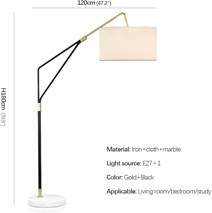 Nordic Modern Floor Lamp Fashion Luxury Family Iiving Room Bedroom Study Villa Hotel LED Creativity Decorative Standing Light (Style 29)
