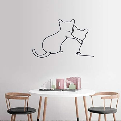 Matani Metal Dog Wall Decor | Dog & Living Room Wall Art | Minimalist Room Décor (Sleeping Labrador)