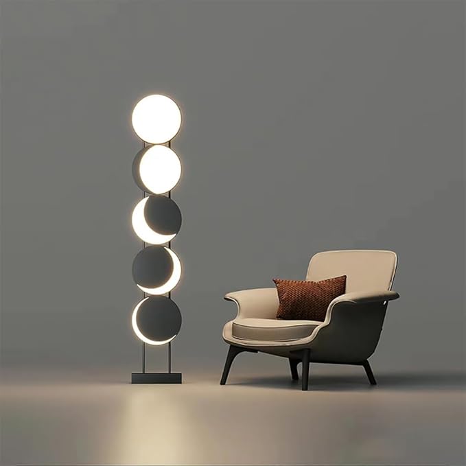 Nordic Modern Floor Lamp Fashion Luxury Family Iiving Room Bedroom Study Villa Hotel LED Creativity Decorative Standing Light (Style 58)