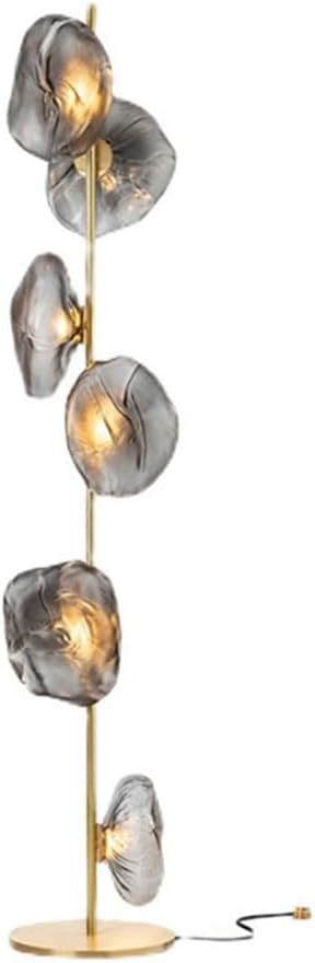 Nordic Modern Floor Lamp Fashion Luxury Family Iiving Room Bedroom Study Villa Hotel LED Creativity Decorative Standing Light (Style 111)