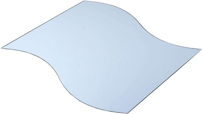 Efavormart 4 Pack | 12" Wave Glass Mirror Table Centerpiece, Hanging Wall Decor