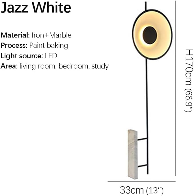 Nordic Modern Floor Lamp Fashion Luxury Family Iiving Room Bedroom Study Villa Hotel LED Creativity Decorative Standing Light (Style 64)