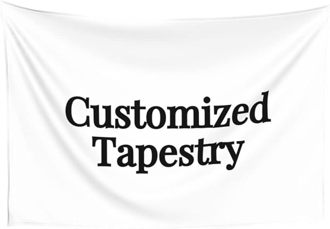 Custom Wall Tapestry Add Your Own from PhotoCustom Wedding Funny Backdrop Decoration 60x40 For Dormitory