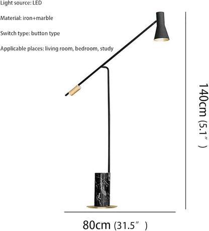Nordic Modern Floor Lamp Fashion Luxury Family Iiving Room Bedroom Study Villa Hotel LED Creativity Decorative Standing Light (Style 42)