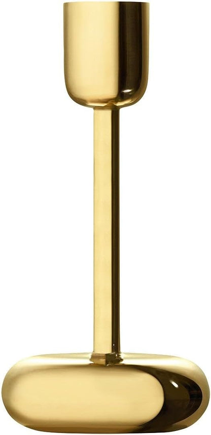 Iittala Nappula Brass Candle Holder 183mm