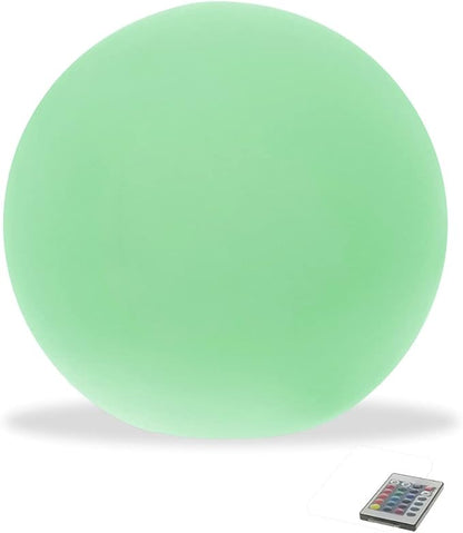 Modern Home LED Glowing Sphere w/Infrared Remote Control (20 inch)