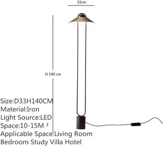 Nordic Modern Floor Lamp Fashion Luxury Family Iiving Room Bedroom Study Villa Hotel LED Creativity Decorative Standing Light (Style 100)