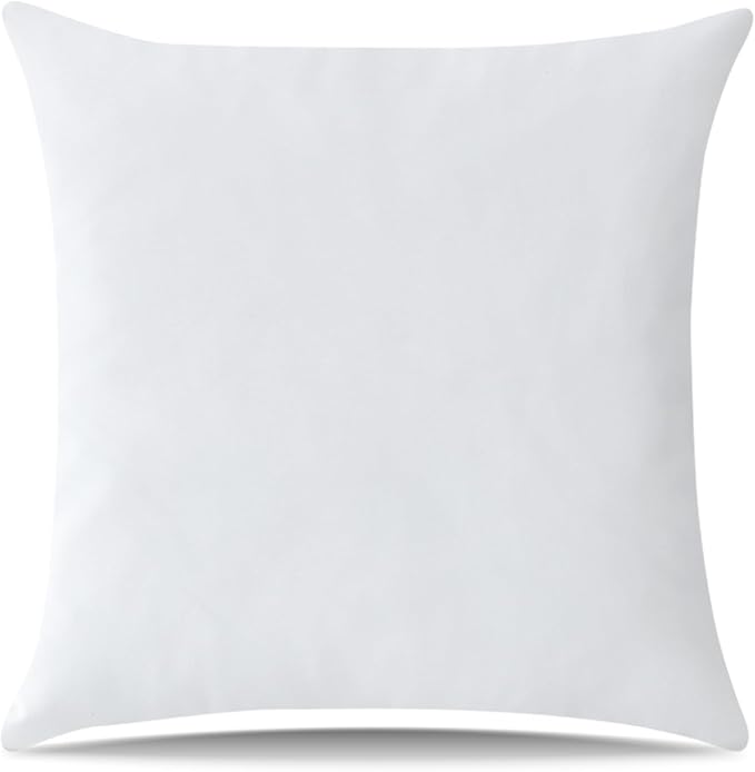 Artscope Luxury Velvet Pillow Covers Decorative Square Pillowcases Soft Solid Cushion Cases for Couch Sofa Bedroom Home Decor 16x16 Inch White